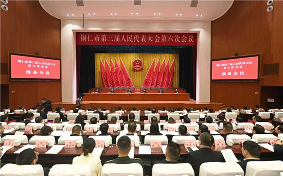 市三届人大六次会议举行预备会议