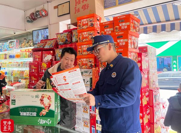 江口消防筑牢节后安全生产“防火墙”