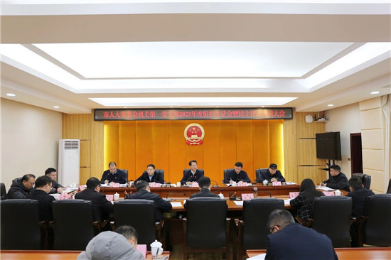 胡洪成参加市人大常委会机关第一党支部组织生活会