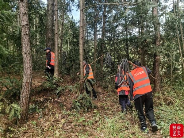 江口多举措筑牢清明假期森林防火安全防线