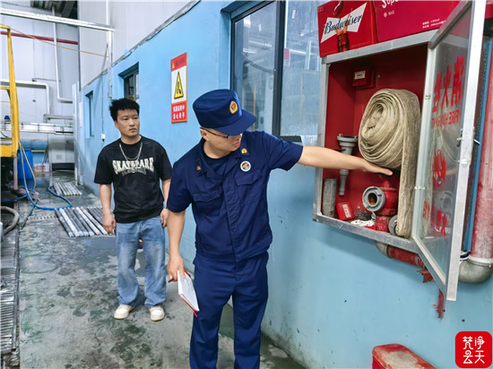 安全生产月|江口消防护航企业安全生产