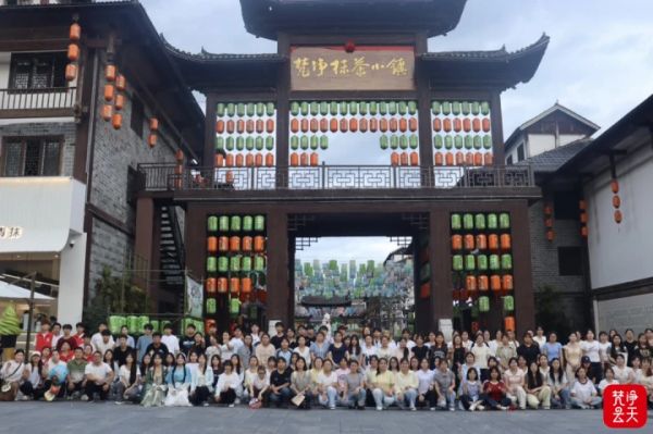 贵州健康职院学子把中医药国风市集搬进江口抹茶小镇
