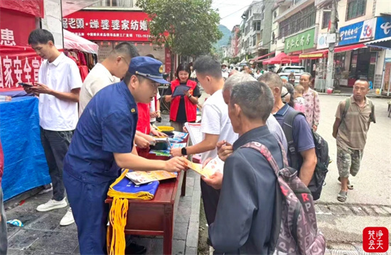 印江消防织密乡村消防安全网