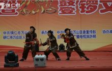 万山区举办迎春文艺展演暨2013鼟锣文化艺术节