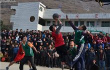 松桃自治县盘石镇举办湘黔边区春节篮球运动会