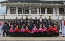 缠溪镇开展敬老慰问文艺演出活动