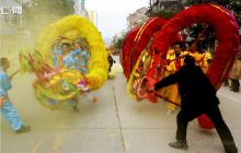 龙腾泉都闹新春 沂水春风迎宾朋