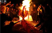 石阡仡佬村寨的元宵佳节毛龙烧灯盛况纪实