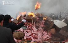 松桃3.15集中销毁一批假冒伪劣产品