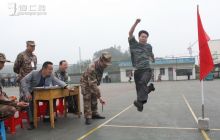 松桃民兵应急队员招聘体能测试开考