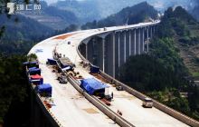 杭瑞高速公路德江段建设如火如荼