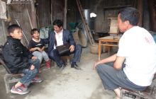 松桃县妙隘乡完小开展教师家访