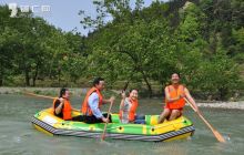 松桃大路河试漂流体验活动