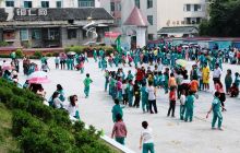 松桃三小举行第五届趣味体育活动