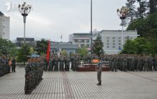 松桃240名民兵军训