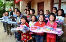 山区里孩子们的微笑