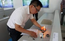 德江44名教师参加实验操作技能大赛