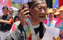 土家族请水拜庙赛龙舟