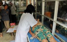 沿河对群众进行免费健康体检