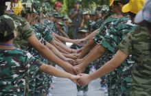 铜仁市儿童福利院开展野外拓展训练活动