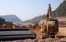 煎茶大沟开发区建设如火如荼