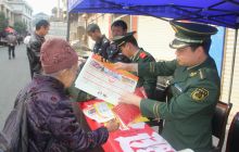 万山大队119宣传日活动如火如荼