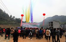 松桃黄板乡净岘新农村奠基