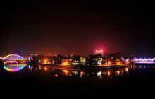 印江加快城镇建设步伐  县城夜景美轮美奂