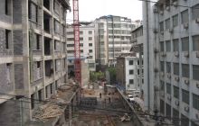 松桃民族中医院住院综合楼建设工程主体工程建成