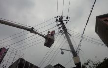 德江供电局城区抢修班繁忙的一天