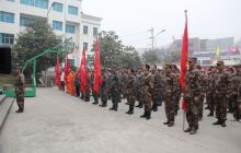 德江县人武部召开军事训练开训动员会