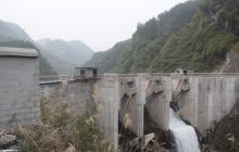 荆角乡新坑水电站建设全面完工即将投入发电使用