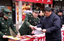 贵州碧江消防借“110”宣传日 传授防火技能