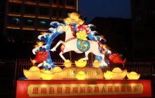 思南2014迎春灯展受青睐