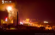 大龙举行元宵焰火晚会