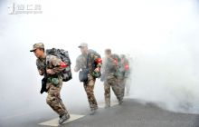 铜仁军分区抗凝救灾应急拉动演练