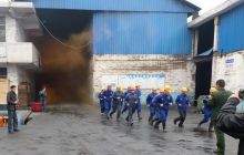 松桃县模拟液氨泄漏事故演练