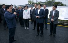 2014年全省项目建设现场观摩会代表走进铜仁