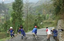 德江长堡镇26.5公里致富路基本完工