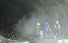 省道303德江县城至共和港口二级公路共和隧道掘进35米