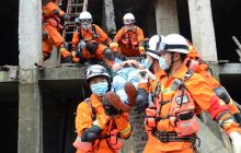 第二届梵净山“巅峰勇士”跨区域地震救援实战拉动演练