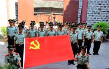 碧江区消防党团活动开辟红色课堂