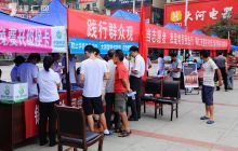 党员志愿者七一开展服务活动