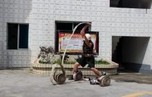 思南消防组织开展月体能对抗赛