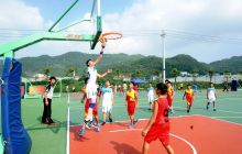 “姚基金希望小学篮球季”正式开赛