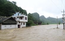 松桃世昌乡遭受暴雨袭击