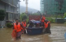 江口县全力抗洪救灾 确保受灾群众生命财产安全