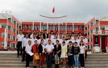 黄平新洲三小在思南塘头小学考察