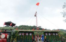 苗王城绝技绝艺迎四方游客