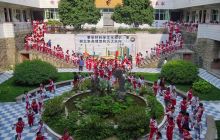 铜仁三小举行防震减灾疏散演练活动